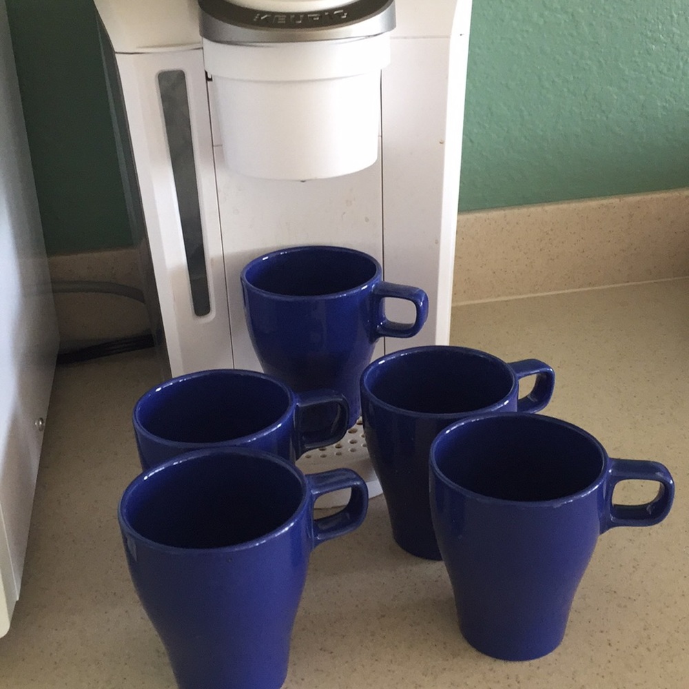 5 coffee cups